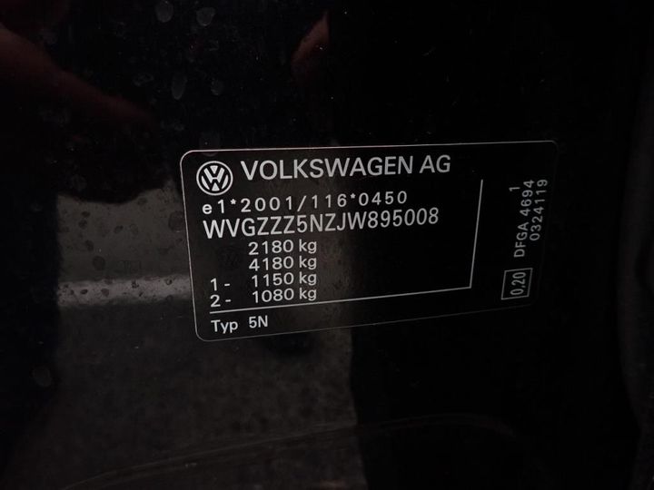 Photo 11 VIN: WVGZZZ5NZJW895008 - VOLKSWAGEN TIGUAN 