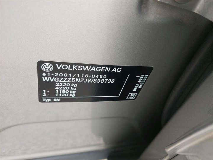 Photo 8 VIN: WVGZZZ5NZJW898798 - VOLKSWAGEN TIGUAN 