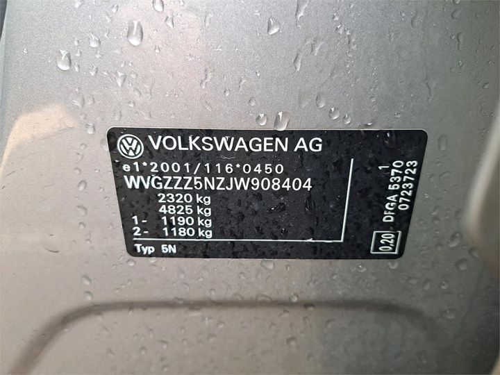 Photo 34 VIN: WVGZZZ5NZJW908404 - VOLKSWAGEN TIGUAN 