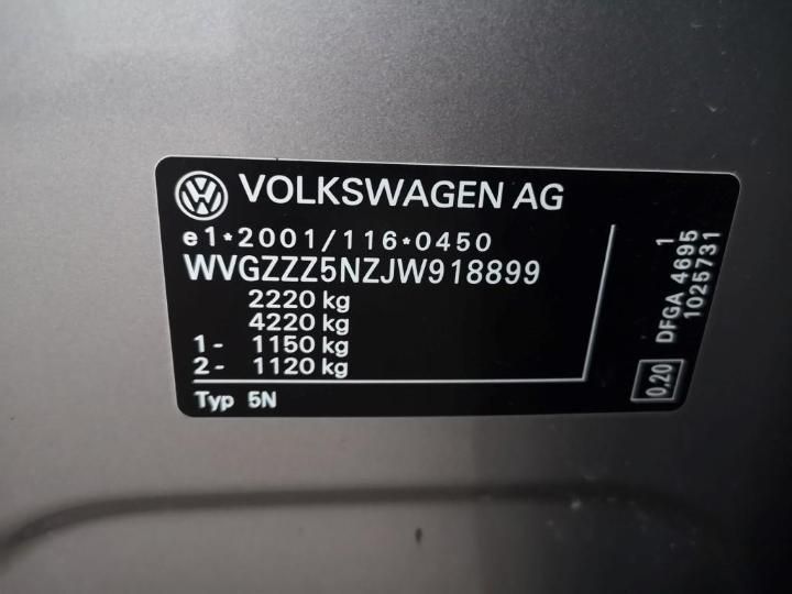 Photo 39 VIN: WVGZZZ5NZJW918899 - VOLKSWAGEN TIGUAN 