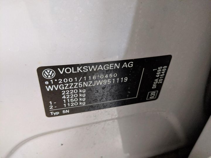 Photo 18 VIN: WVGZZZ5NZJW951119 - VOLKSWAGEN TIGUAN 