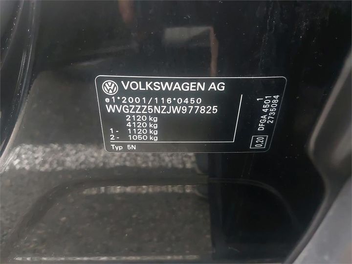 Photo 15 VIN: WVGZZZ5NZJW977825 - VOLKSWAGEN TIGUAN 