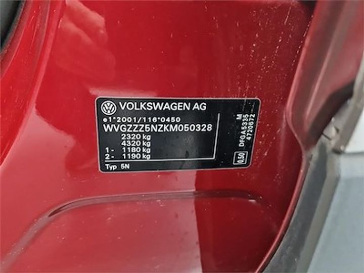 Photo 11 VIN: WVGZZZ5NZKM050328 - VOLKSWAGEN TIGUAN ALLSPACE DIESEL 