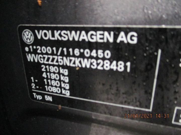 Photo 11 VIN: WVGZZZ5NZKW328481 - VOLKSWAGEN TIGUAN 