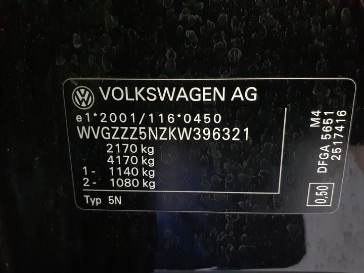 Photo 18 VIN: WVGZZZ5NZKW396321 - VOLKSWAGEN TIGUAN SUV 