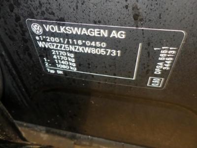 Photo 12 VIN: WVGZZZ5NZKW805731 - VOLKSWAGEN TIGUAN DIESEL - 2016 