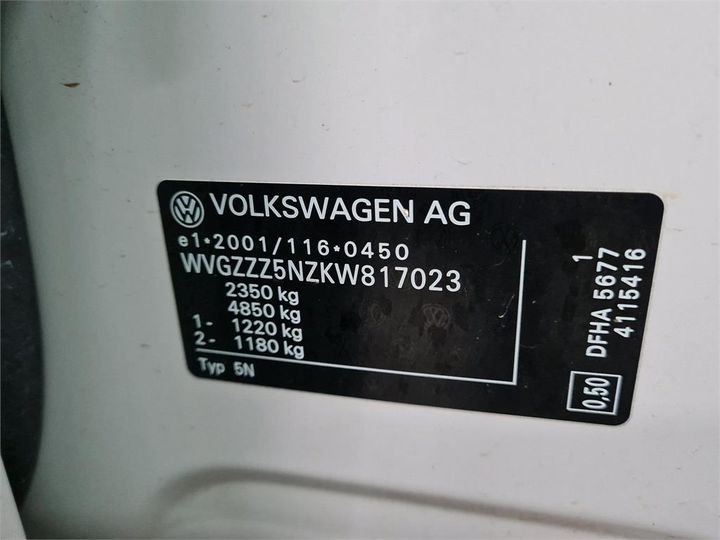 Photo 6 VIN: WVGZZZ5NZKW817023 - VOLKSWAGEN TIGUAN 