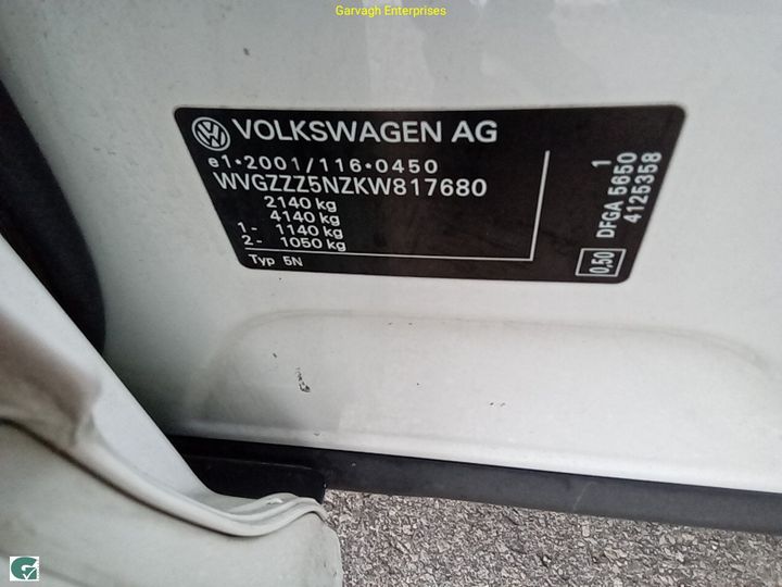 Photo 12 VIN: WVGZZZ5NZKW817680 - VOLKSWAGEN TIGUAN 