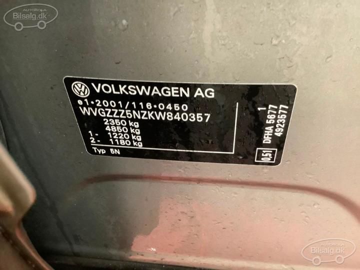 Photo 16 VIN: WVGZZZ5NZKW840357 - VOLKSWAGEN TIGUAN ESTATE 