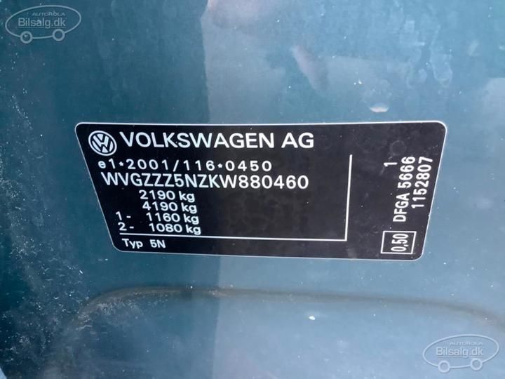 Photo 12 VIN: WVGZZZ5NZKW880460 - VOLKSWAGEN TIGUAN SUV 