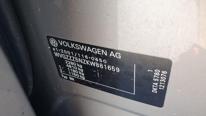 Photo 11 VIN: WVGZZZ5NZKW881659 - VOLKSWAGEN TIGUAN ESTATE 