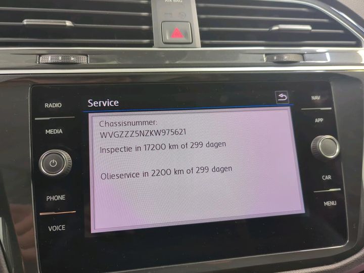 Photo 20 VIN: WVGZZZ5NZKW975621 - VW TIGUAN 