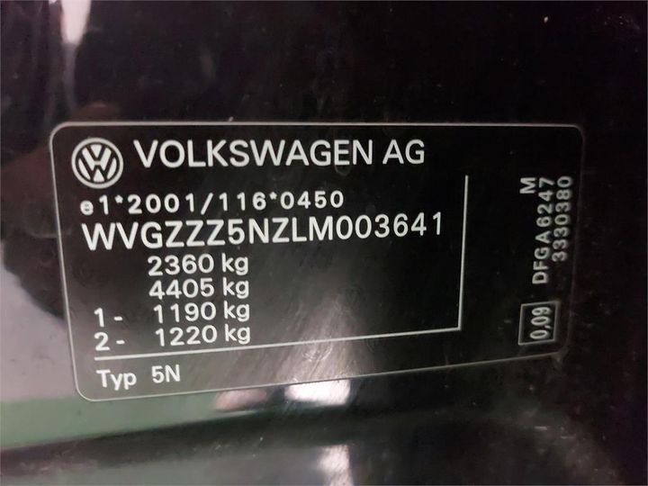 Photo 8 VIN: WVGZZZ5NZLM003641 - VOLKSWAGEN TIGUAN ALLSPACE 