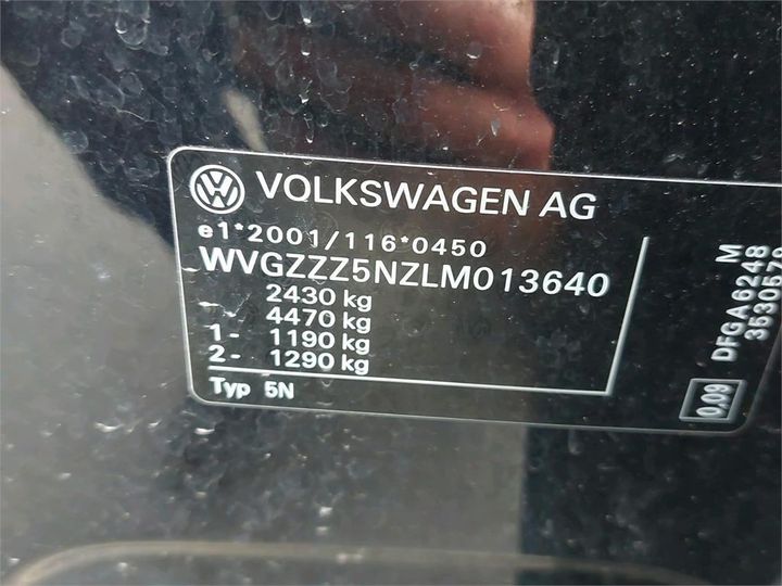 Photo 4 VIN: WVGZZZ5NZLM013640 - VOLKSWAGEN TIGUAN ALLSPACE 