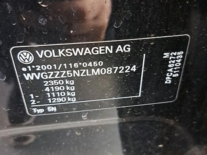 Photo 10 VIN: WVGZZZ5NZLM087224 - VW TIGUAN 