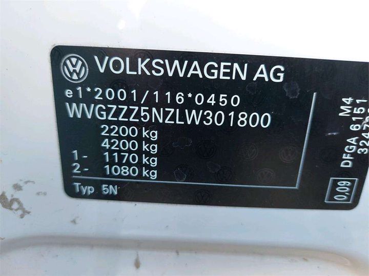 Photo 8 VIN: WVGZZZ5NZLW301800 - VOLKSWAGEN TIGUAN 