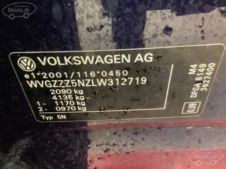 Photo 8 VIN: WVGZZZ5NZLW312719 - VOLKSWAGEN TIGUAN ESTATE 