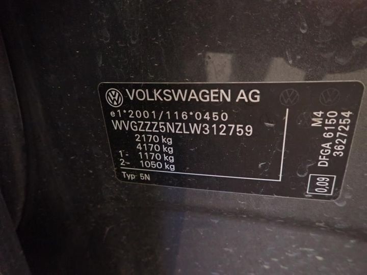 Photo 14 VIN: WVGZZZ5NZLW312759 - VOLKSWAGEN TIGUAN 