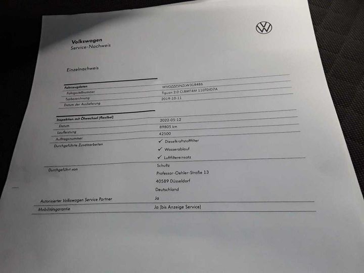 Photo 31 VIN: WVGZZZ5NZLW318486 - VOLKSWAGEN TIGUAN 2.0 TDI SCR 