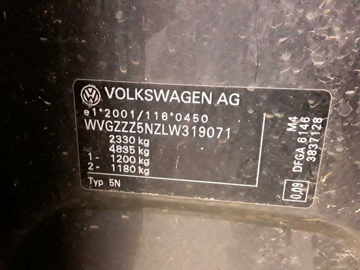 Photo 11 VIN: WVGZZZ5NZLW319071 - VW TIGUAN 2.0 TDI SCR 