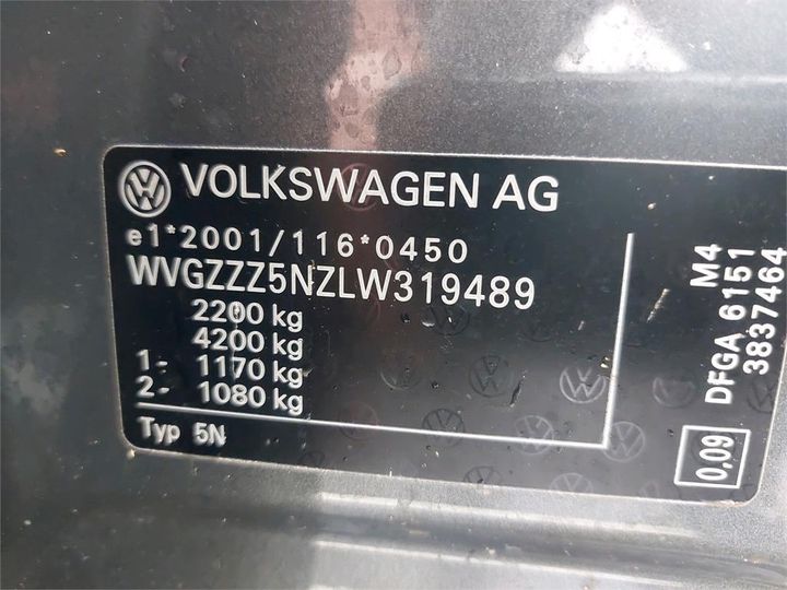 Photo 15 VIN: WVGZZZ5NZLW319489 - VOLKSWAGEN TIGUAN 