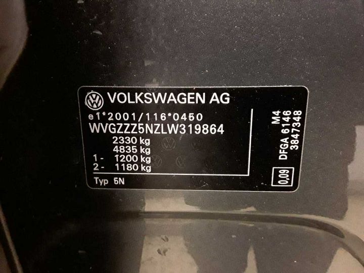 Photo 11 VIN: WVGZZZ5NZLW319864 - VW TIGUAN 2.0 TDI SCR 