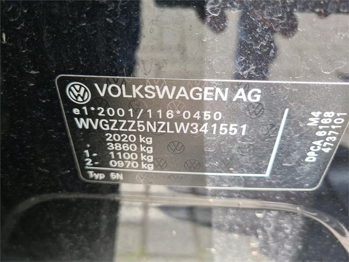 Photo 14 VIN: WVGZZZ5NZLW341551 - VOLKSWAGEN TIGUAN 