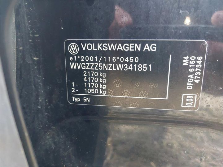 Photo 15 VIN: WVGZZZ5NZLW341851 - VOLKSWAGEN TIGUAN 