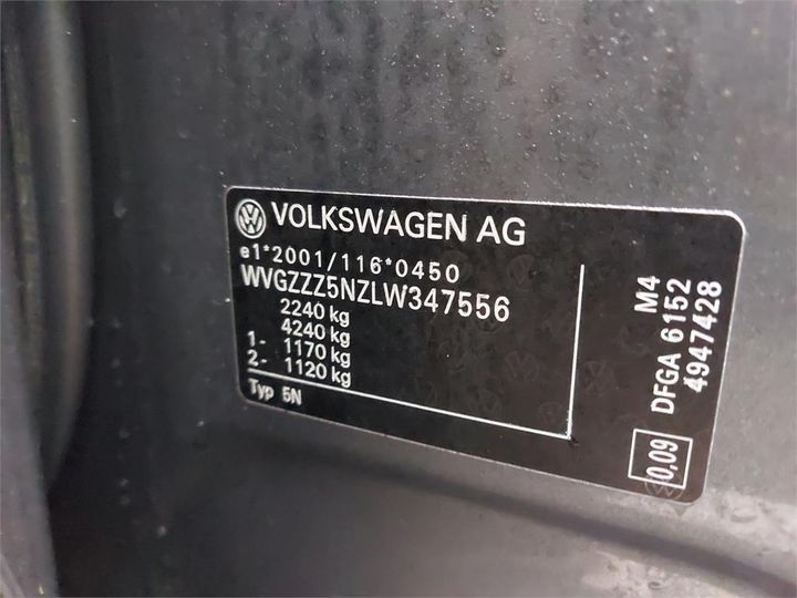 Photo 10 VIN: WVGZZZ5NZLW347556 - VOLKSWAGEN TIGUAN 