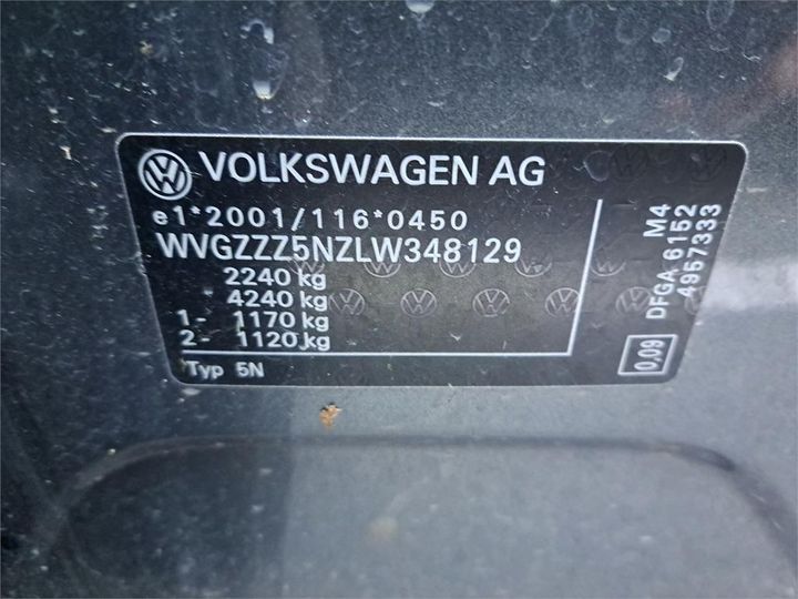 Photo 12 VIN: WVGZZZ5NZLW348129 - VOLKSWAGEN TIGUAN 