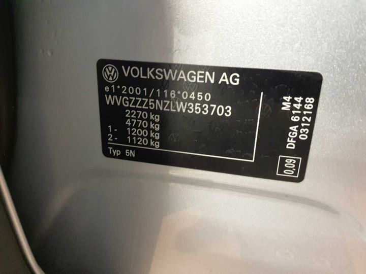 Photo 11 VIN: WVGZZZ5NZLW353703 - VW TIGUAN 2.0 TDI SCR 