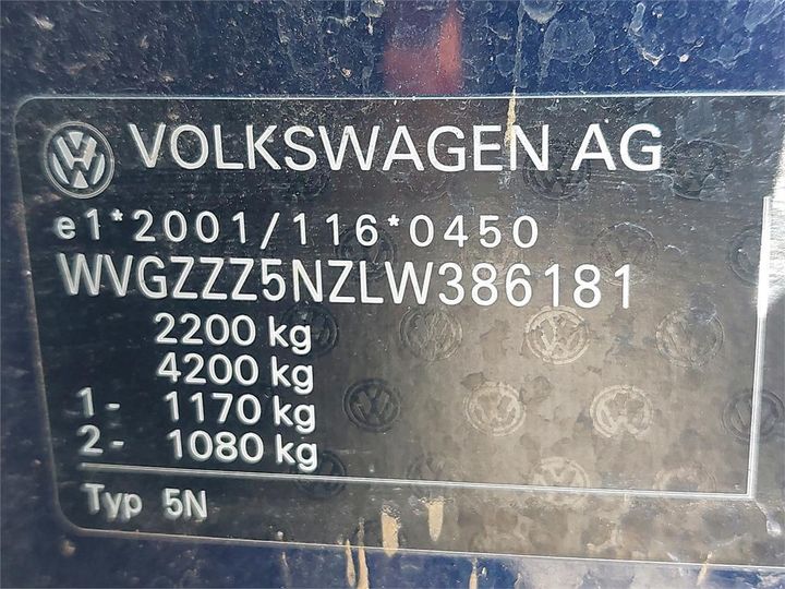 Photo 17 VIN: WVGZZZ5NZLW386181 - VOLKSWAGEN TIGUAN 