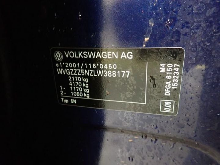 Photo 12 VIN: WVGZZZ5NZLW388177 - VOLKSWAGEN TIGUAN 