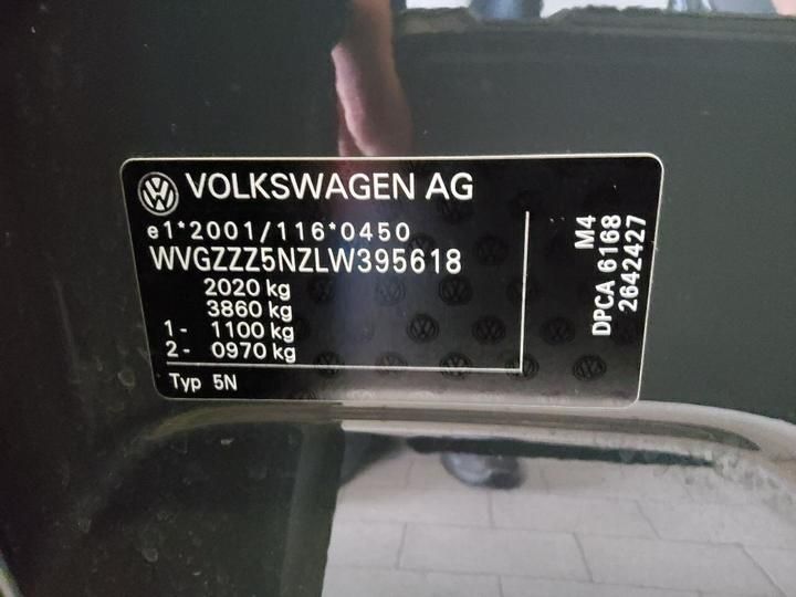 Photo 5 VIN: WVGZZZ5NZLW395618 - VOLKSWAGEN TIGUAN SUV 