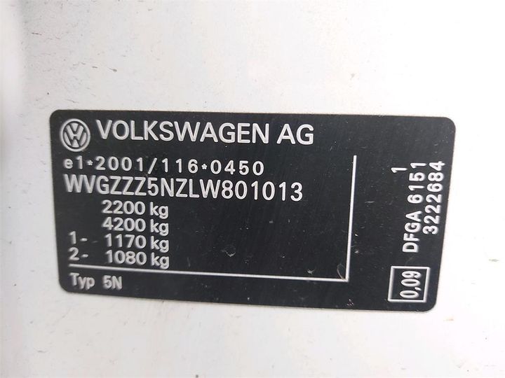 Photo 28 VIN: WVGZZZ5NZLW801013 - VOLKSWAGEN TIGUAN 