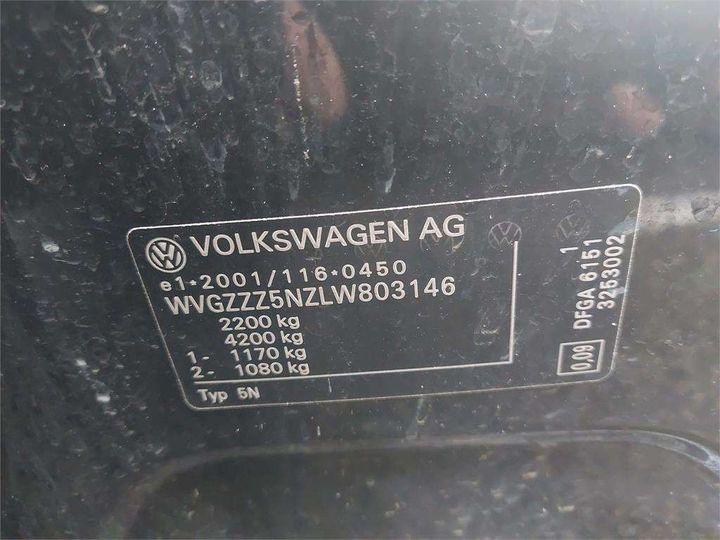 Photo 8 VIN: WVGZZZ5NZLW803146 - VOLKSWAGEN TIGUAN 