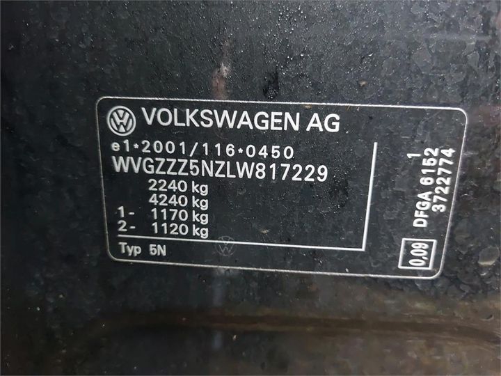 Photo 7 VIN: WVGZZZ5NZLW817229 - VOLKSWAGEN TIGUAN 