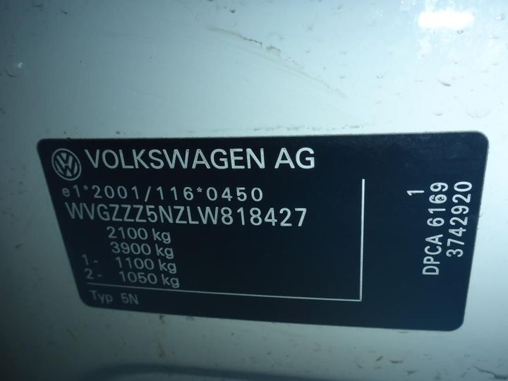 Photo 12 VIN: WVGZZZ5NZLW818427 - VOLKSWAGEN TIGUAN 