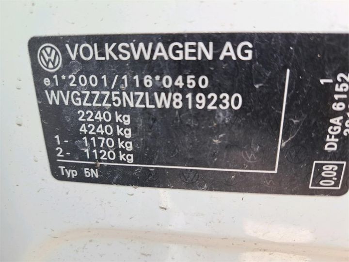 Photo 22 VIN: WVGZZZ5NZLW819230 - VOLKSWAGEN TIGUAN 