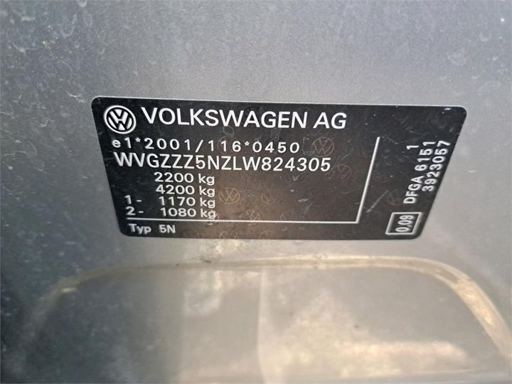 Photo 10 VIN: WVGZZZ5NZLW824305 - VOLKSWAGEN TIGUAN 