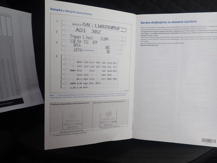 Photo 24 VIN: WVGZZZ5NZLW826050 - VW TIGUAN 