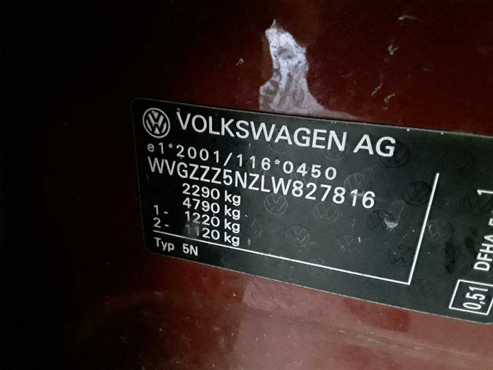 Photo 12 VIN: WVGZZZ5NZLW827816 - VOLKSWAGEN TIGUAN 2.0 TDI SCR 