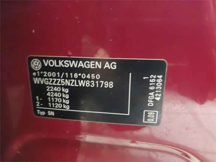 Photo 29 VIN: WVGZZZ5NZLW831798 - VOLKSWAGEN TIGUAN 