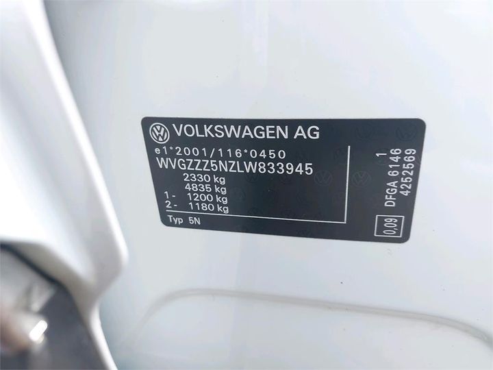 Photo 7 VIN: WVGZZZ5NZLW833945 - VOLKSWAGEN TIGUAN 