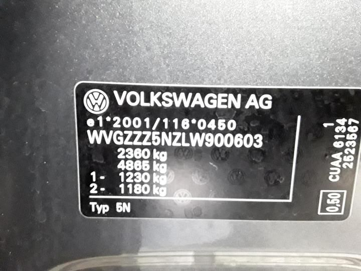 Photo 15 VIN: WVGZZZ5NZLW900603 - VOLKSWAGEN TIGUAN SUV 