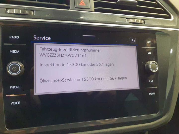 Photo 22 VIN: WVGZZZ5NZMW021161 - VW TIGUAN 2.0 TDI SCR 