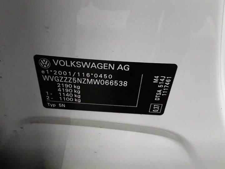 Photo 11 VIN: WVGZZZ5NZMW066538 - VW TIGUAN 2.0 TDI SCR 