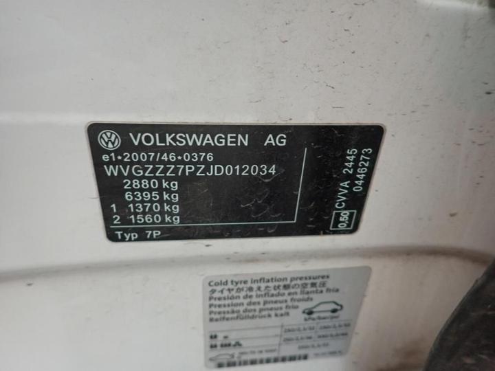 Photo 14 VIN: WVGZZZ7PZJD012034 - VOLKSWAGEN TOUAREG 