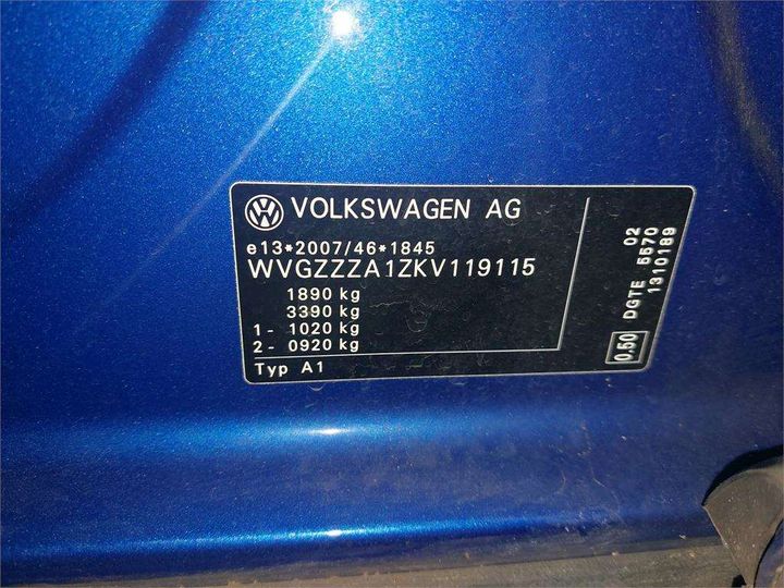 Photo 8 VIN: WVGZZZA1ZKV119115 - VOLKSWAGEN T-ROC 