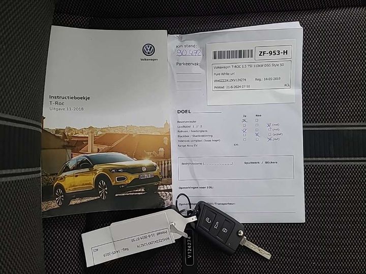 Photo 12 VIN: WVGZZZA1ZKV124274 - VW T-ROC 